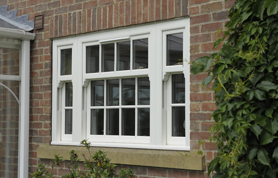 Wooden sash windows by Patchett Joinery