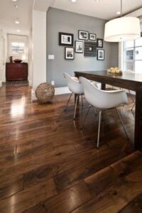 First Home Trend: Dark Wood