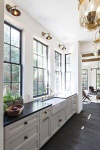 Fourth Home Trend: Black Shade Windows