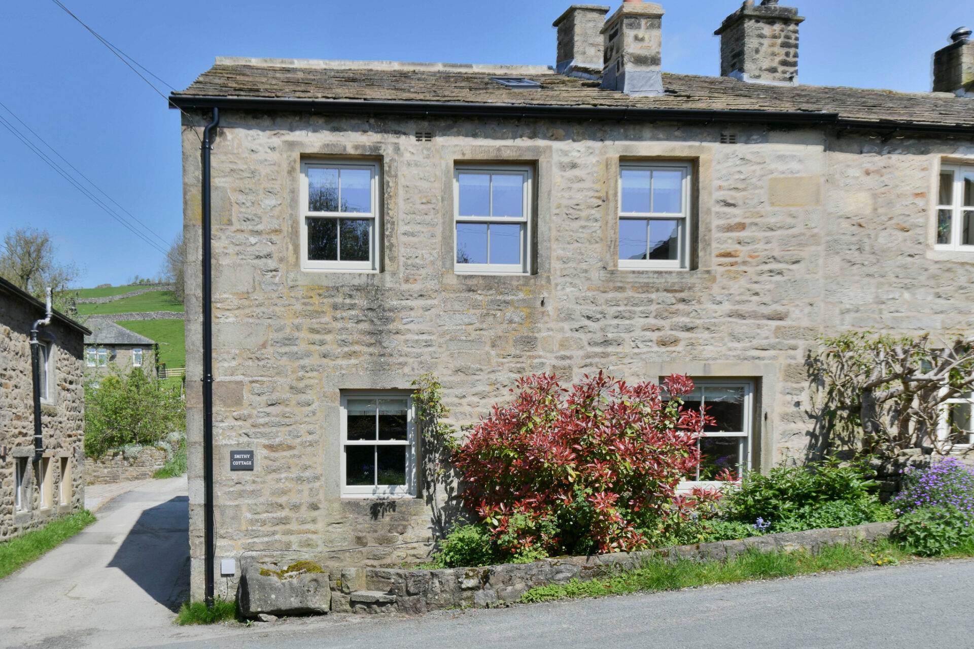 Smithy Cottage Skipton with replacement sliding sash windows