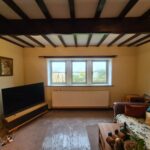 Barn conversion with timber casement windows