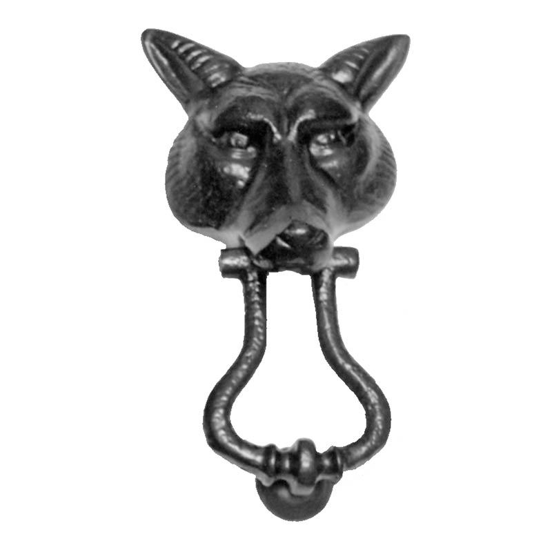 TWF Fox Head door knocker iron