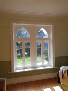 Bespoke shaped glass windows