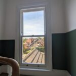 Tall timber sliding sash window