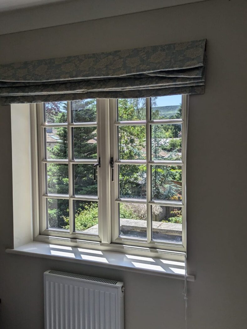 French casement window with Georgian bars