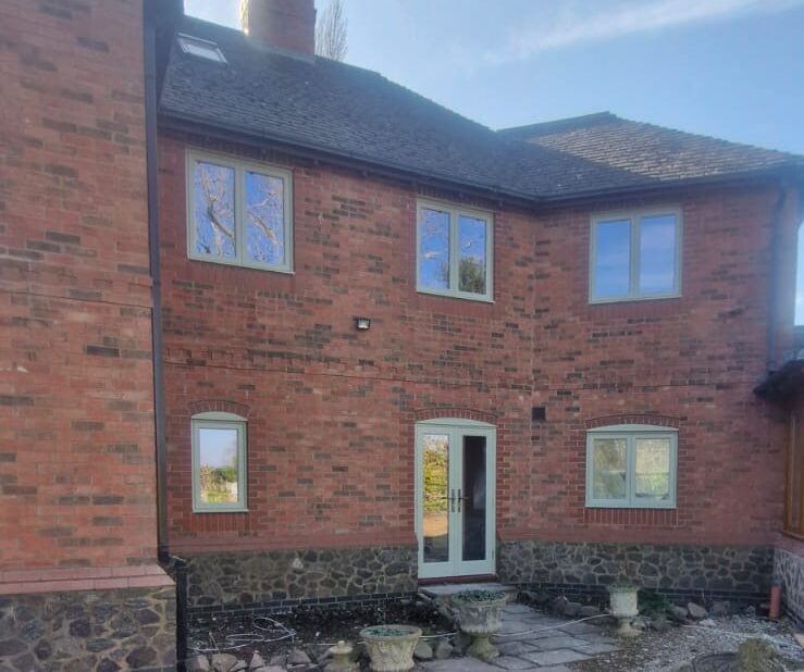 Large house in Swithland conservation area with Accoya windows and french doors