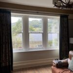 Three Accoya bedroom sliding sash windows