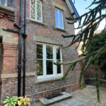 Listed building restored with traditional timber windows by Patchett Joinery