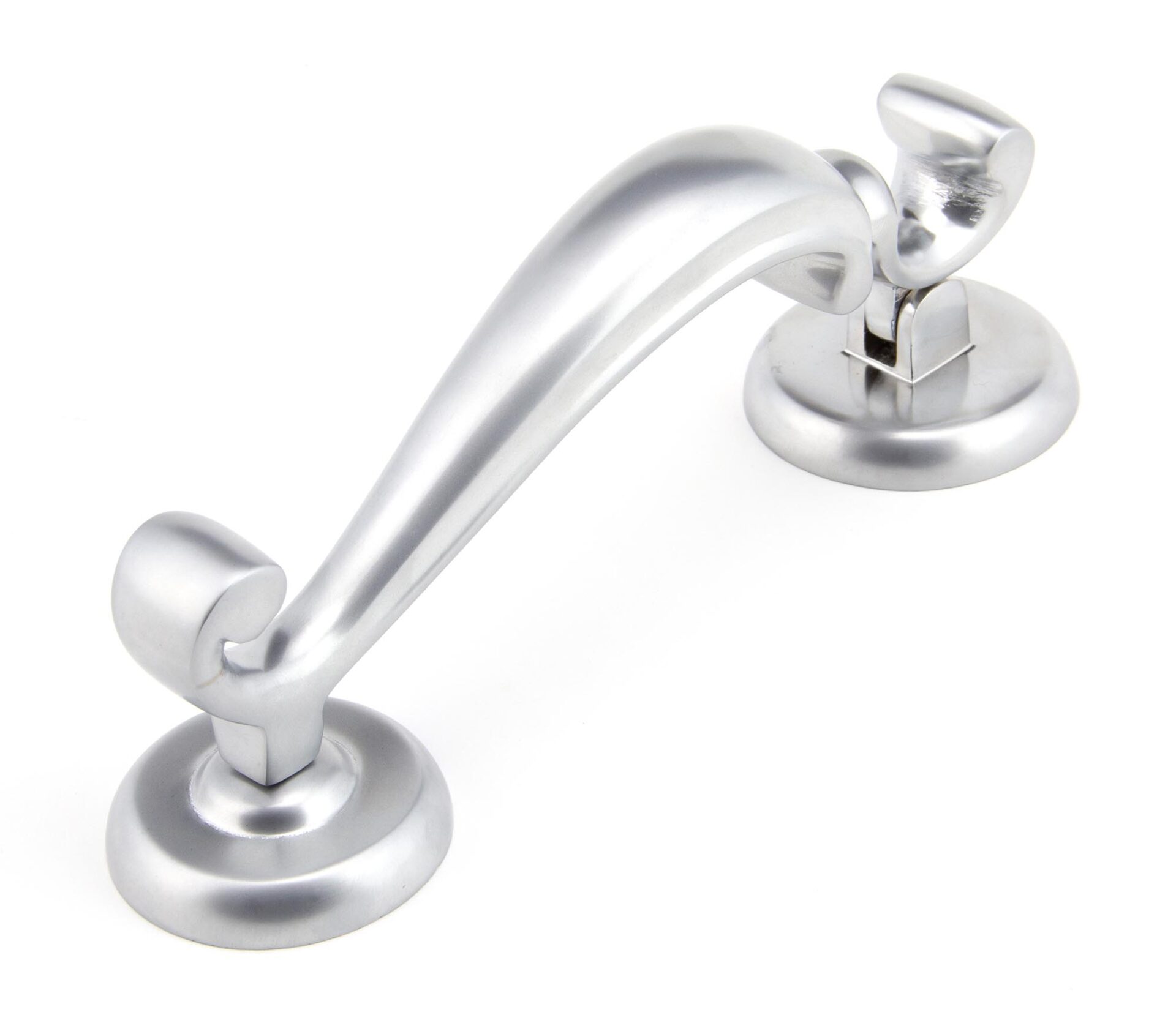From the Anvil Satin Chrome Doctors Door Knocker