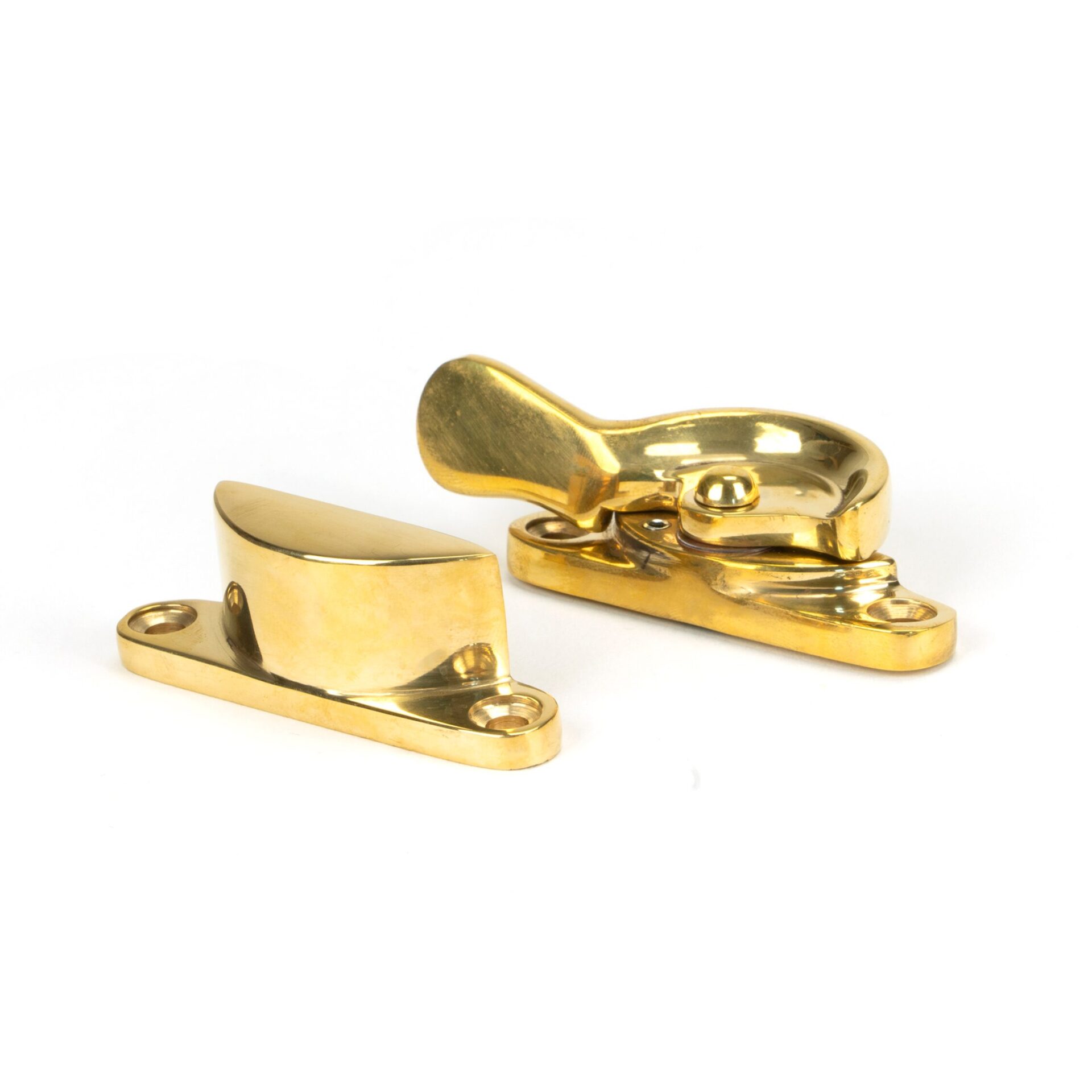 From the Anvil Polished Brass Fitch Fastener