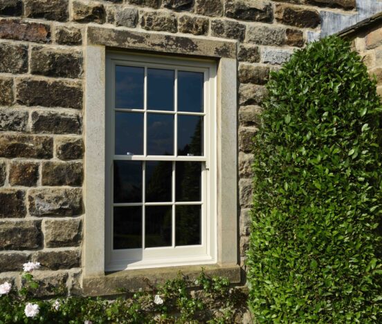 Double glazed sash windows by Patchett Joinery
