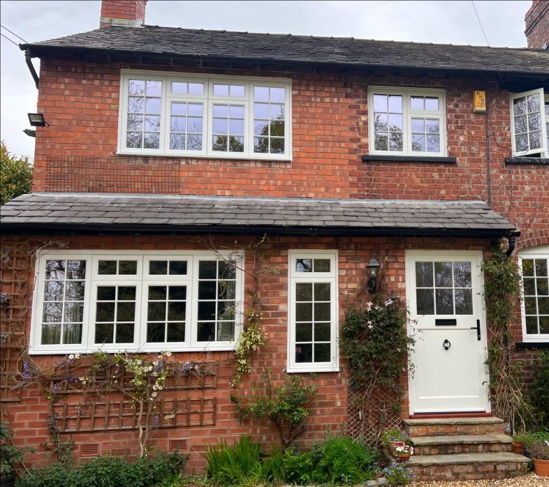 Smithy cottage hidden balance sliding sash windows