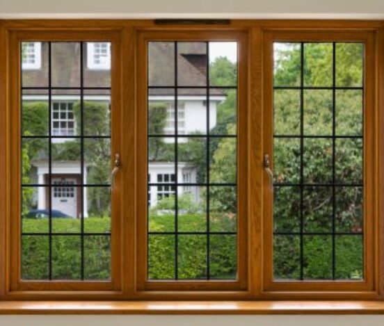 Wood casement windows by Patchett Joinery