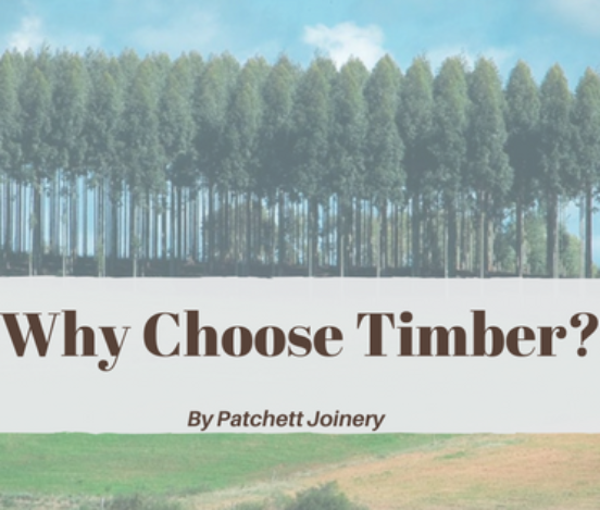 Timber windows and doors by Patchett Joinery