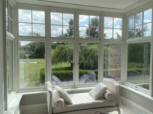 Orangery with a chez lounge and Accoya timber windows
