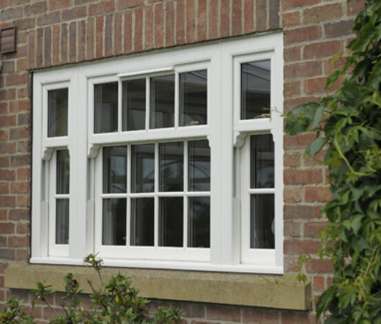 Wooden sash windows by Patchett Joinery